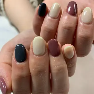 ネイル Three いわなべのネイルデザイン