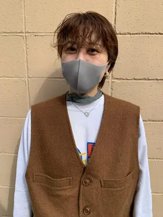 ショート パーマ 齋藤 みさきのヘアスタイル