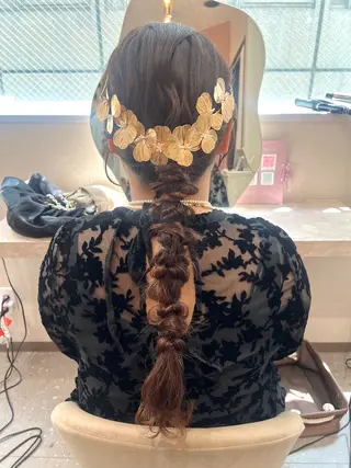 ロング エクステ＆ヘアセット Milaのヘアスタイル