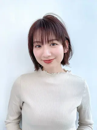 ショート ヘッドスパ/縮毛矯正 /横山陸人のヘアスタイル