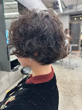 ショート パーマ 🌈前田 潤 /ショート/レイヤーのヘアスタイル