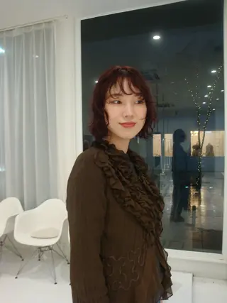 ミディアム cono noughtのヘアスタイル
