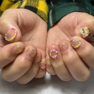 ネイル mana Jr.ネイリストのネイルデザイン