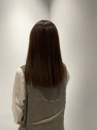 ロング 透明感カラー/ カット🎀あつこ🎀のヘアスタイル