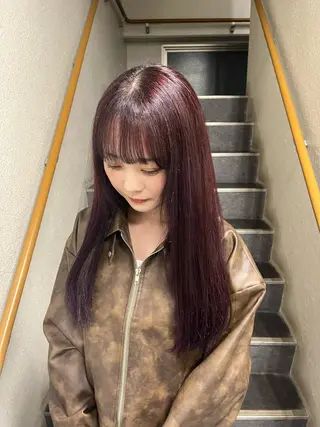 カラー ナチュラルヘア🦋 のの  YECCAのヘアスタイル