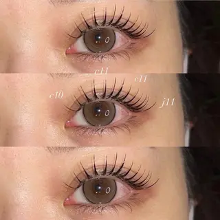 マツエク・マツパ NORA hinataのマツエク・マツパデザイン