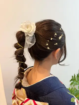 ヘアアレンジ 加藤 明香里のヘアスタイル