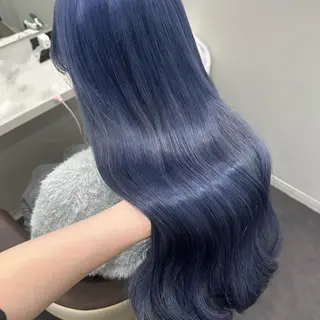 ロング カラー ヘアアレンジ メンズ 🌟🍒ハイトーン 韓国ヘア/ユウミのヘアスタイル