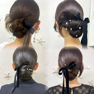 ヘアアレンジ ヘアセット/六本木/ Tomomiのヘアスタイル