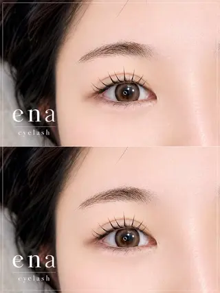 マツエク・マツパ 【ena】 YUKOのマツエク・マツパデザイン