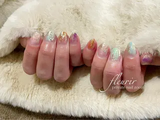 ネイル フルリール 【プライベートサロンのネイルデザイン