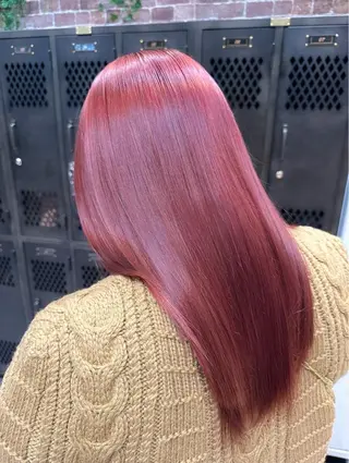 セミロング 【20代ダメージ毛に 髪質改善】のヘアスタイル