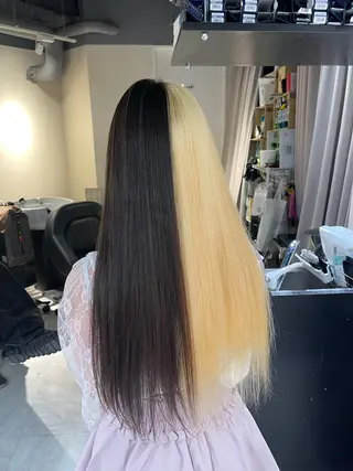 ロング ブリーチ🔥ベージュ /グレー/daikiのヘアスタイル