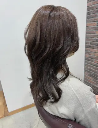 ロング カラー ヘアアレンジ キッズ 五反田　美容院☆張 明星☆韓国ヘアのヘアスタイル