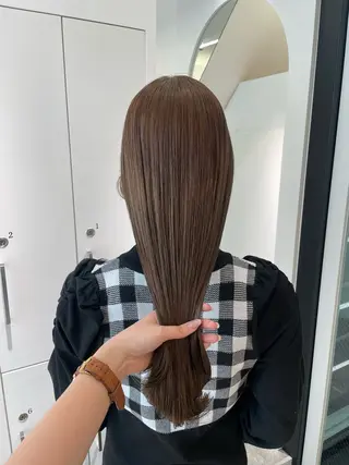 ロング カラー Parve Mix /頓宮 稚愛🤍のヘアスタイル