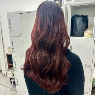 セミロング カラー ブリーチなし/レイヤ ー特化🌈Tommyのヘアスタイル