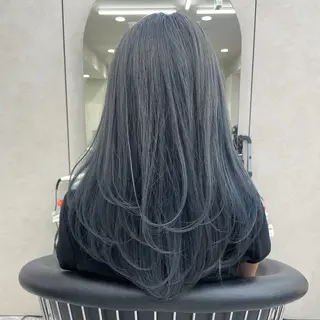 ロング カラー レイヤー/縮毛矯正 のマスター【タケル】のヘアスタイル