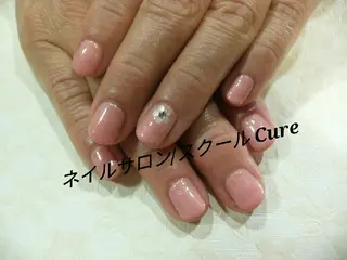 ショート ネイル ネイルサロン Cureのネイルデザイン