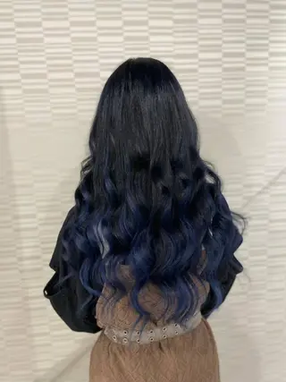 ロング シールエクステ KUMA🧸のヘアスタイル