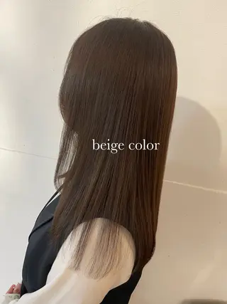 ロング カラー 💛🤍U too e’s 鎌倉🧸のヘアスタイル