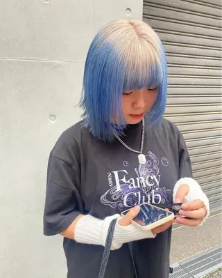 カラー qpula misuzuのヘアスタイル