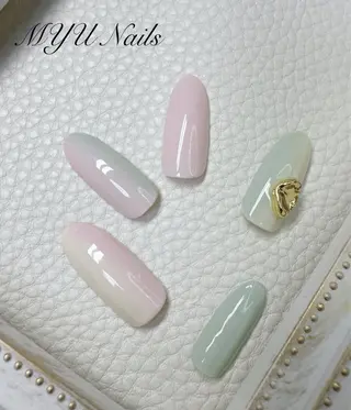 ネイル ニュアンスネイル🌈 MYU Nailsのネイルデザイン