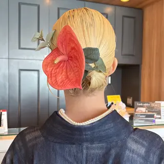 ショート カットモデル/ セット/宮里心香のヘアスタイル