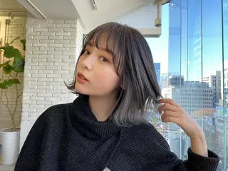 カラー パーマ ヘアアレンジ レイヤー&カラー 人気美容師倉崎涼のヘアスタイル