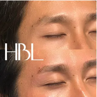 メンズ アイブロウ HBL眉毛&フェイス WAX専門ハルヒラリの眉毛・アイブロウイメージ