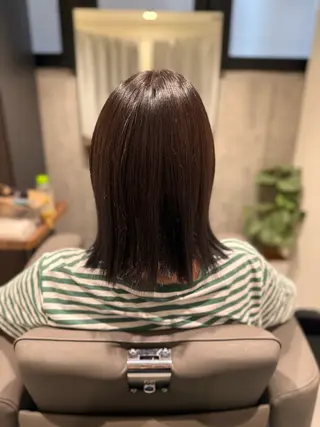 ミディアム カラー 🪸KARERA新松 戸田中萌恵子🪸のヘアスタイル