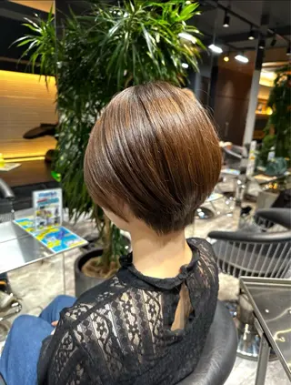 ショート Respia所属・細貝 和のヘアスタイル