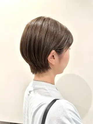 ショート オーガニックカラー/ 表参道/ルカのヘアスタイル