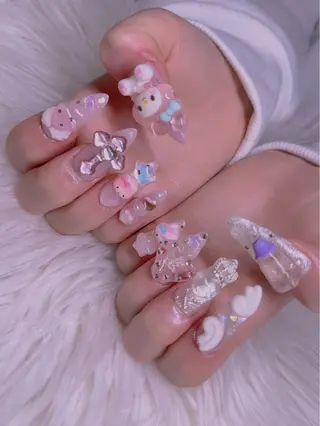 ネイル 長さだし専門店 M2　rikaのネイルデザイン