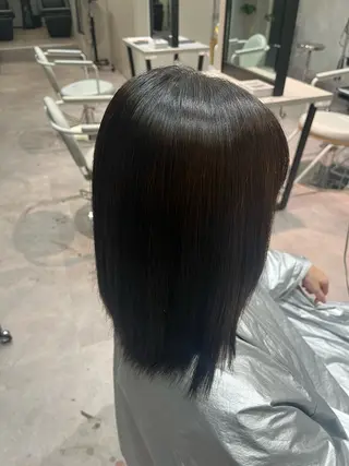 ミディアム 星 希愛のヘアスタイル