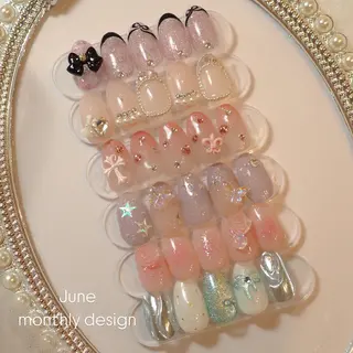 ネイル 🫧ルミーネイル アイラッシュ博多🫧のネイルデザイン