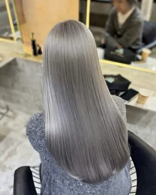 ロング ケアブリーチ/ 髪質改善/垣尾颯大のヘアスタイル