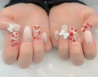 ネイル ハイネイル 自宅サロンのネイルデザイン