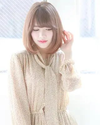 ミディアム カラー 柳澤 興輝のヘアスタイル