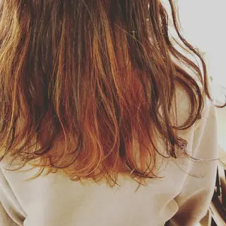 ロング 🙃 透明感カラー/ボブのヘアスタイル