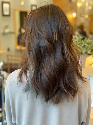 セミロング WHALE hair × beautyのヘアスタイル