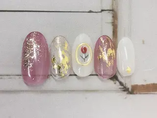 ショート カラー ネイル chéri sinagawaのネイルデザイン