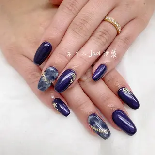 セミロング ネイルJaol 池袋のネイルデザイン