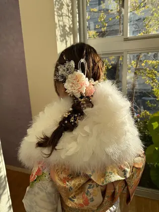 ヘアアレンジ 山本 瑠華のヘアスタイル