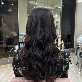 ロング カラー モテ髪×トレンド💕 小顔レイヤー 金井のヘアスタイル