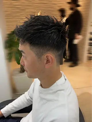 ショート メンズ Ｖｉｏｔ  銀座 樋口 桃佳のヘアスタイル