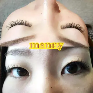 マツエク・マツパ manny eyelashのマツエク・マツパデザイン