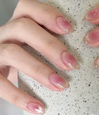 ネイル By moonネイル 🌷ワンホン/韓国風のネイルデザイン