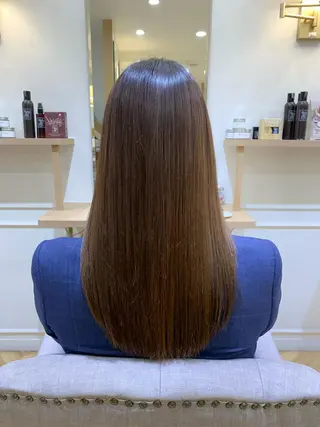 セミロング 大人韓国ヘア🎀 しょうこLuanaのヘアスタイル
