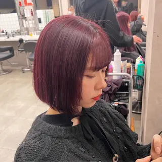 ミディアム カラー 💖札幌カラー 指名No.1💖玲奈のヘアスタイル