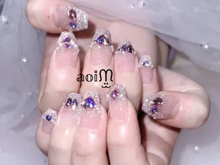 ネイル 葵うさぎ AIのネイルデザイン